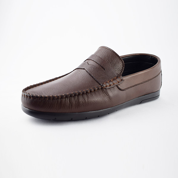Moccasin pour homme confort 469 marron cuir Mocassin homme Maroc